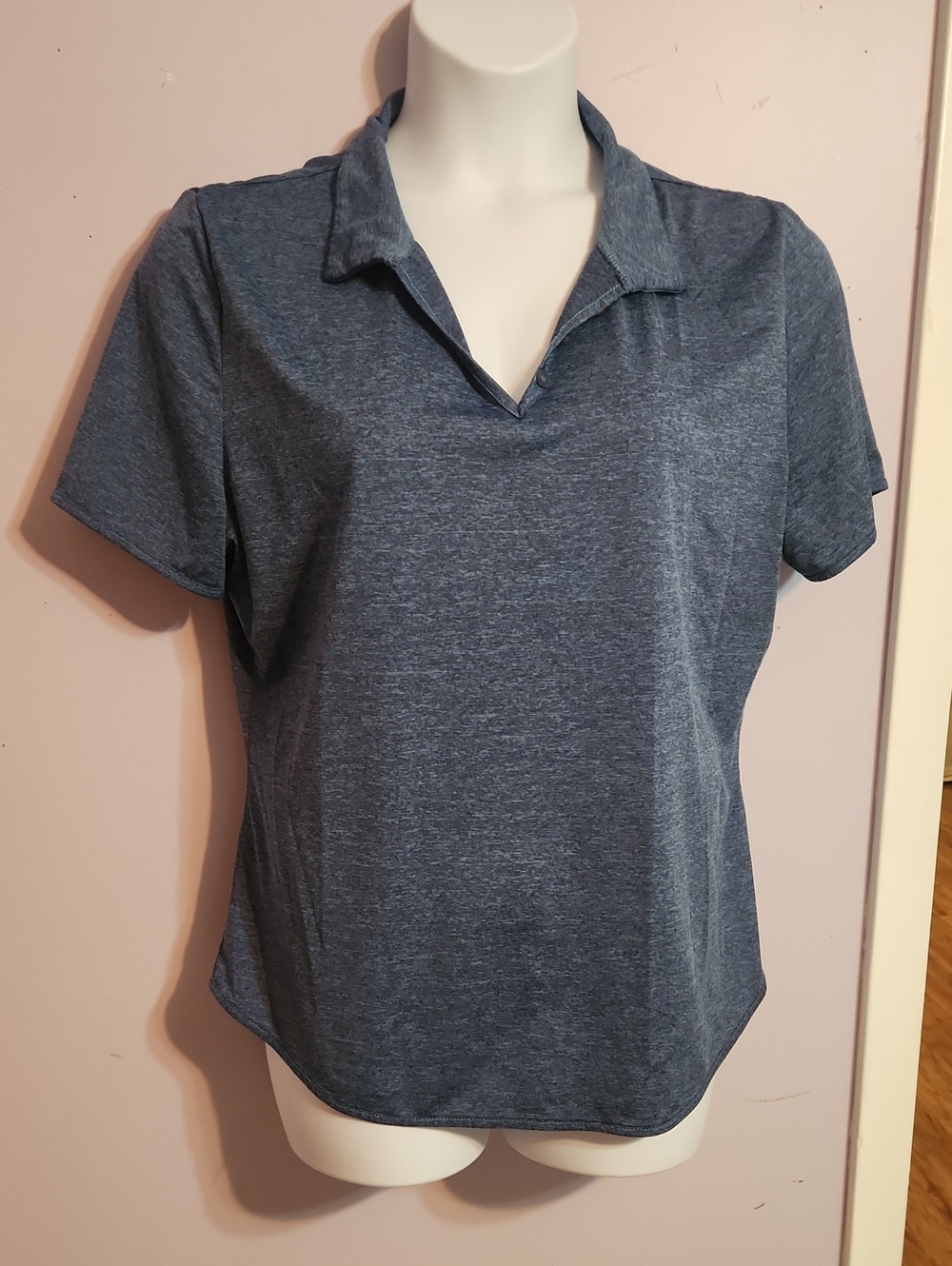 Jack Smith Women's Polo Shirt in Blue 2XL Like New